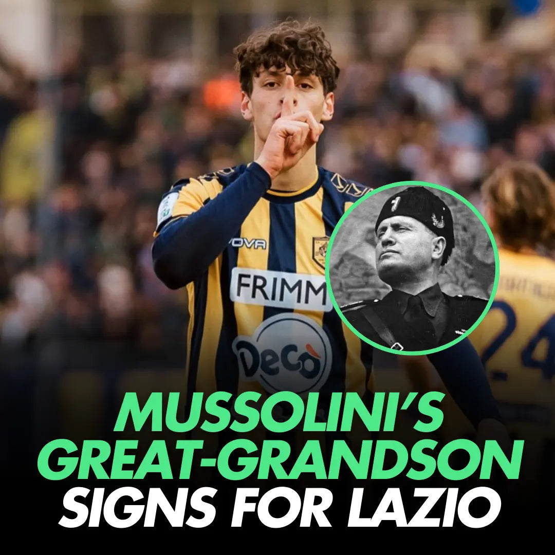 Romano Floriani Mussolini — great-grandson of Italian dictator Benito Mussolini — is back at Lazio after impressing on loan at Juve Stabia.