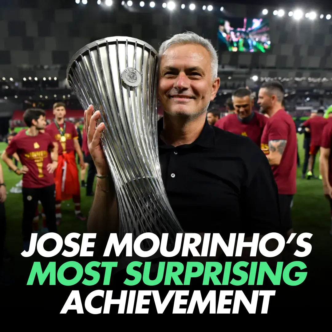 Despite 26 club trophies as manager, in an interview, Mourinho surprisingly admitted that finishing second with Manchester United in the 2017/18 season was one of his biggest achievements.