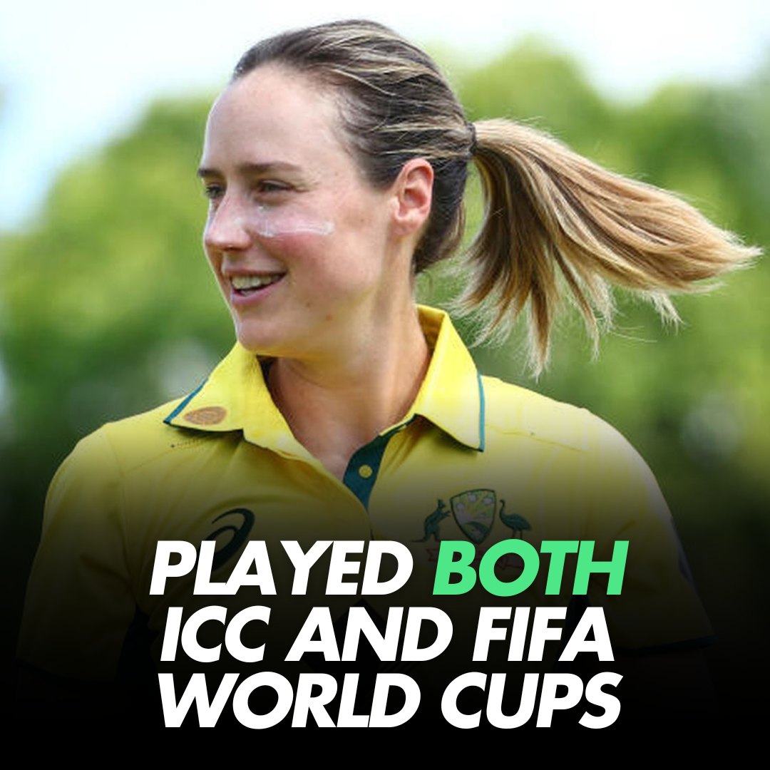In a world where breaking into one sport is a lifetime challenge, Ellyse Perry mastered cricket and football. She played both the ICC and FIFA World Cups.
