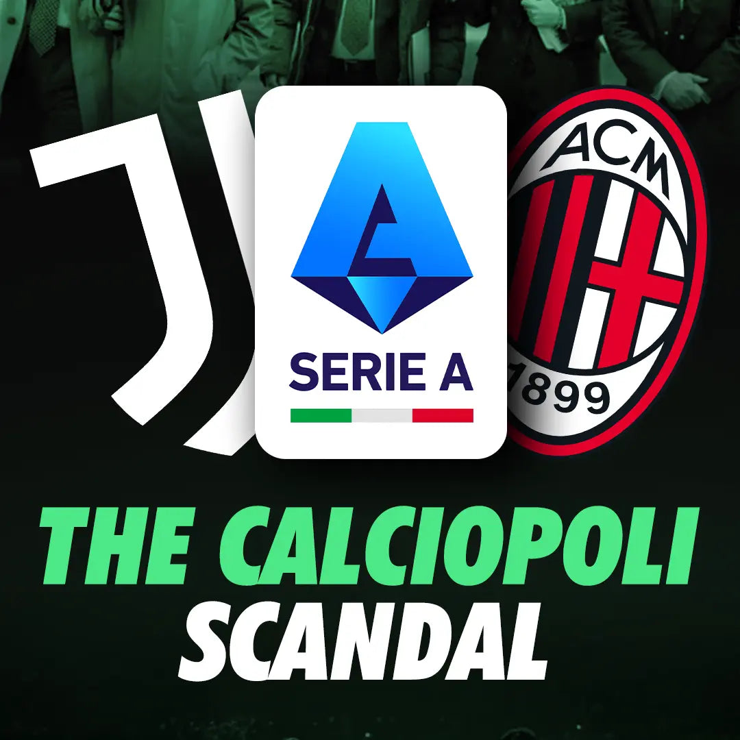 Due to the Calciopoli Scandal, Juventus were stripped of their 2005 and 2006 Serie A titles and relegated to Serie B for the 2006-07 season for match fixing.