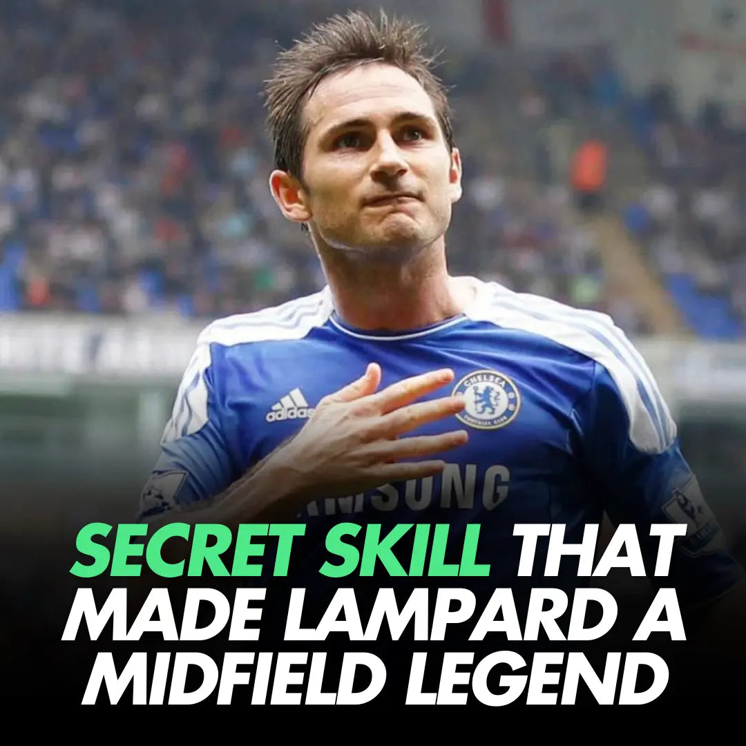 In this 10-second clip, Frank Lampard scanned the pitch 7 times. But do you know how he developed this special skill that made him a midfield legend?