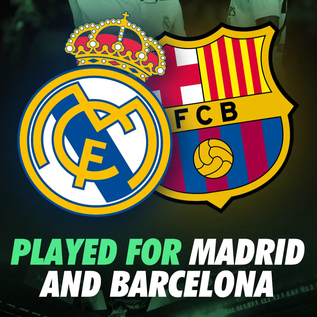 It is rare to see players representing both Real Madrid and FC Barcelona during their playing careers. Here are the top 5 players who played for both clubs.