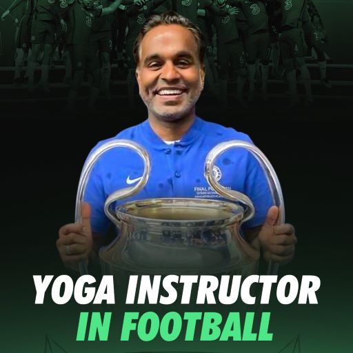 Vinay Menon - Yoga instructor in football