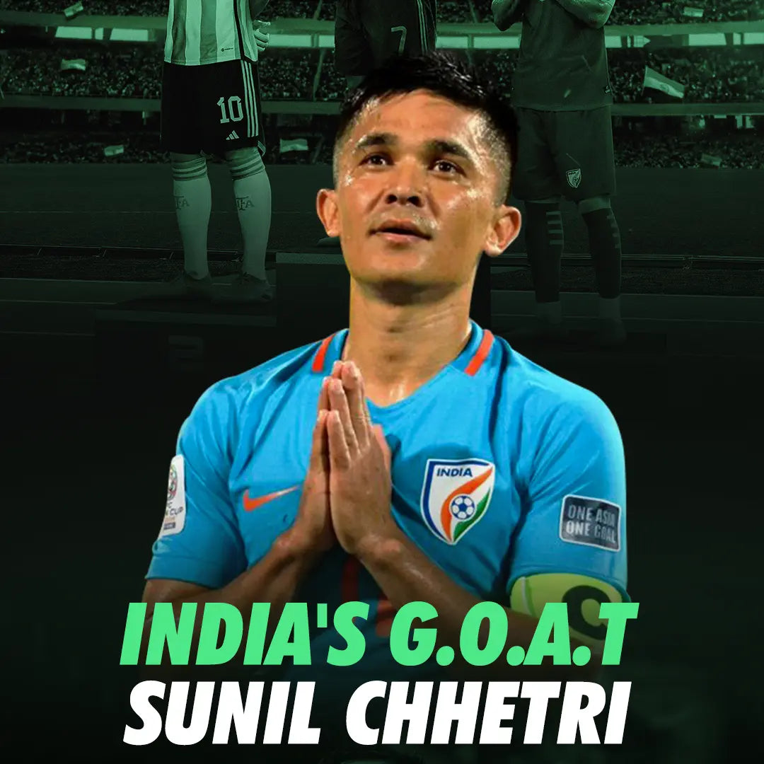 Is Sunil Chhetri the greatest Indian footballer of all time? Let us try to answer this by checking all the important facts and numbers from his 19-year career.