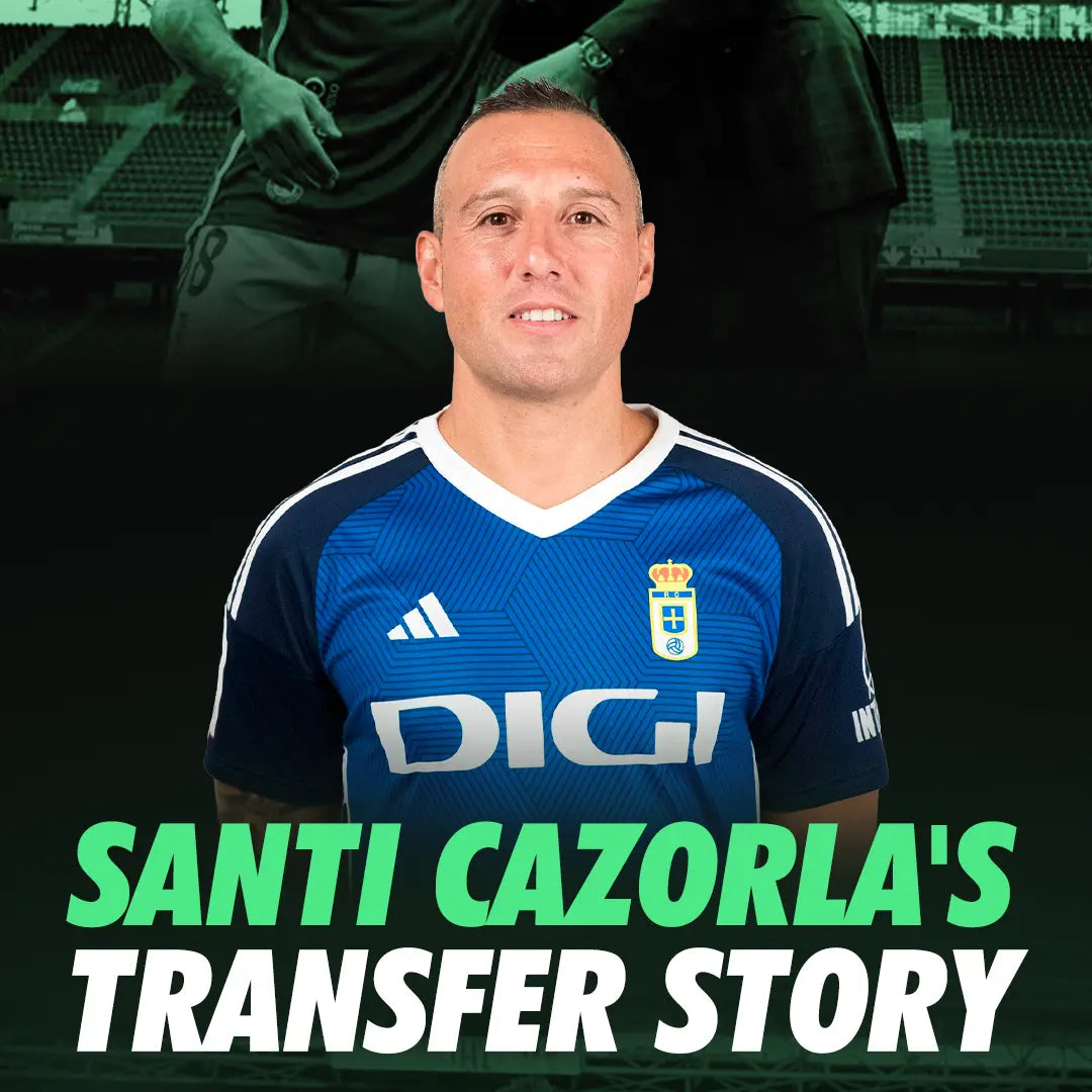 Santi Cazorla returned to his boyhood club, Real Oviedo, on the minimum wage, waving off his image rights and reserving 10% of shirt sales for the academy.