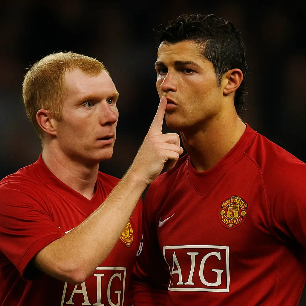 Back in his early Manchester United days, Cristiano Ronaldo was all about flair. But once, he tried showing off in front of Paul Scholes. What followed will amaze you.