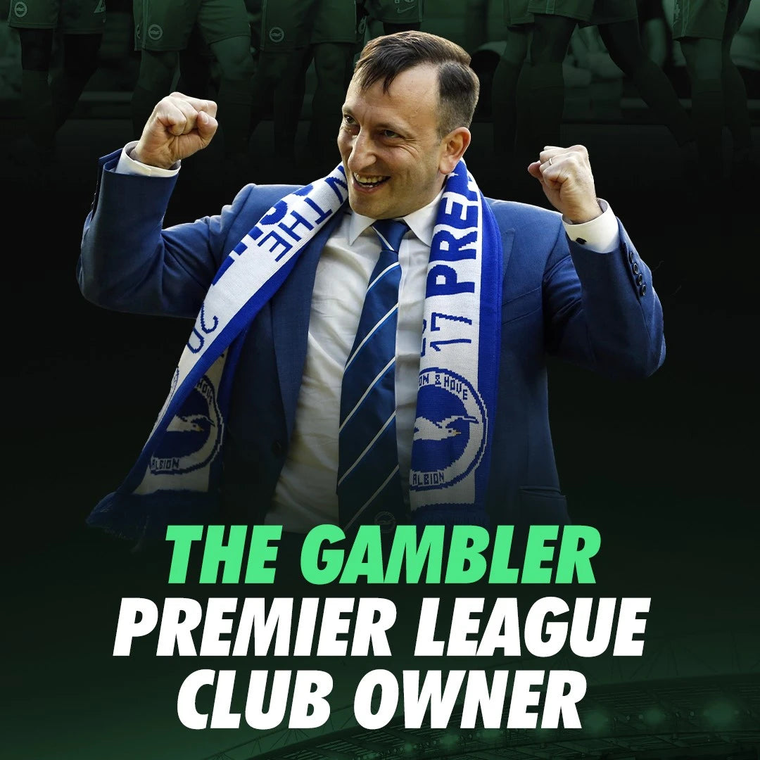 From placing bets using fake IDs as a teenager to owning Premier League club Brighton and Hove Albion, here is the story of professional gambler Tony Bloom.