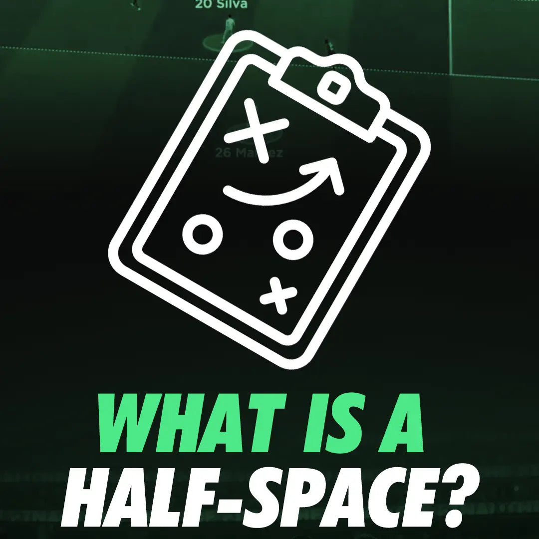 What is a half-space in football?