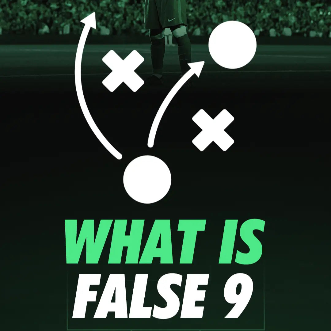 What is the False 9 position in football? The false 9 is a centre-forward who drops deep, often in between the lines, to receive the ball and link up play.