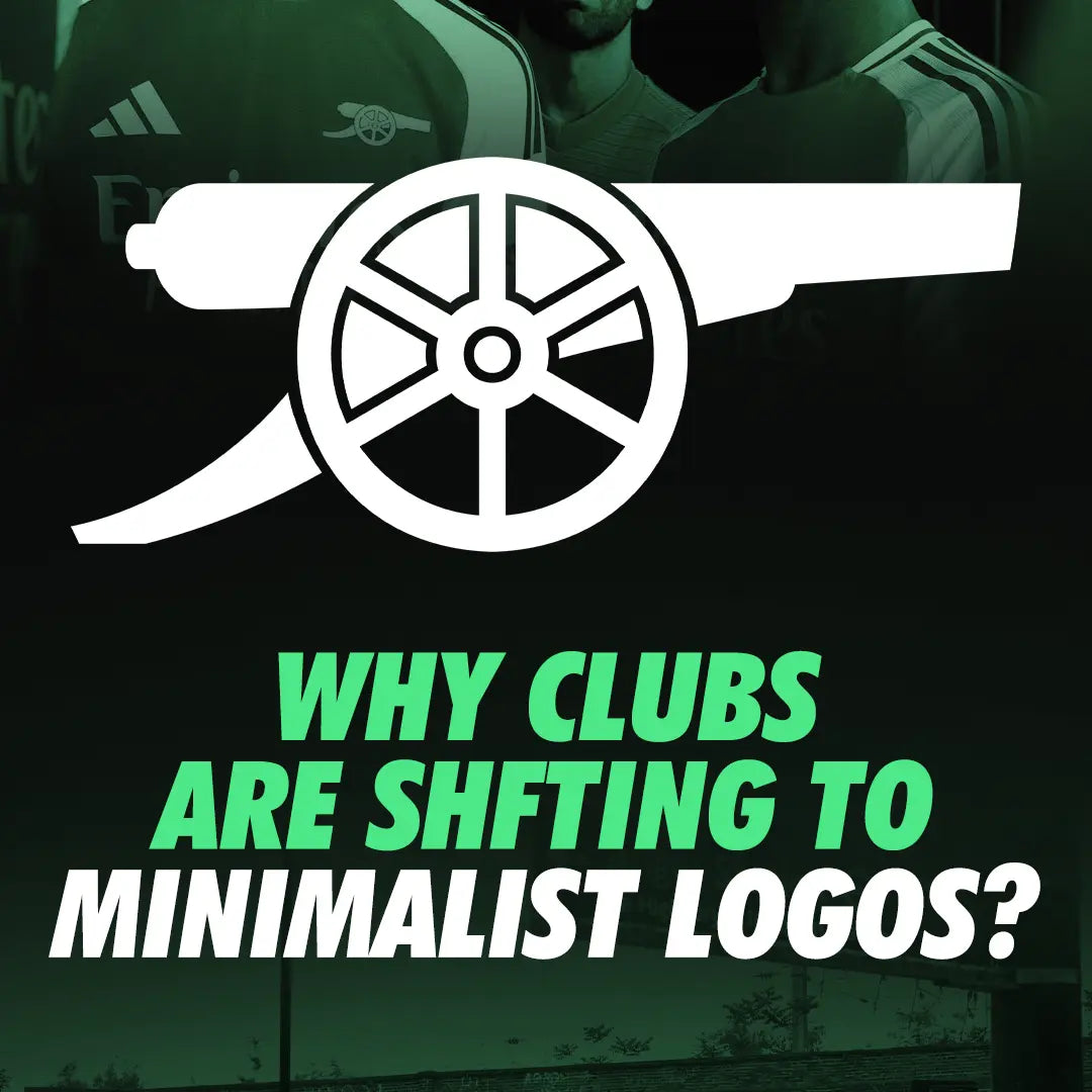 Arsenal's home kit for the 2024–25 season features a minimalist cannon instead of the full crest. But why are football clubs shifting to minimalist logos?