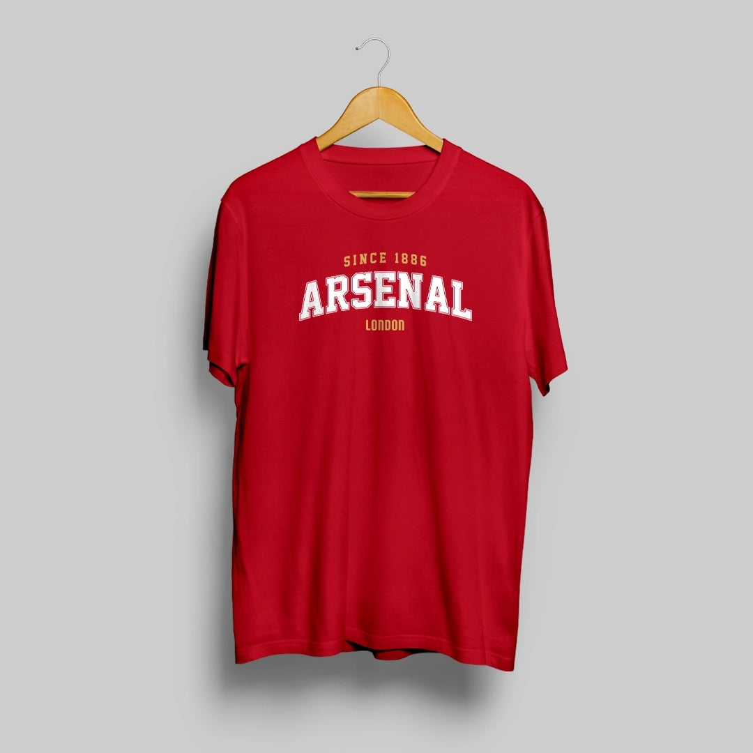 Arsenal Retro Red Tshirt