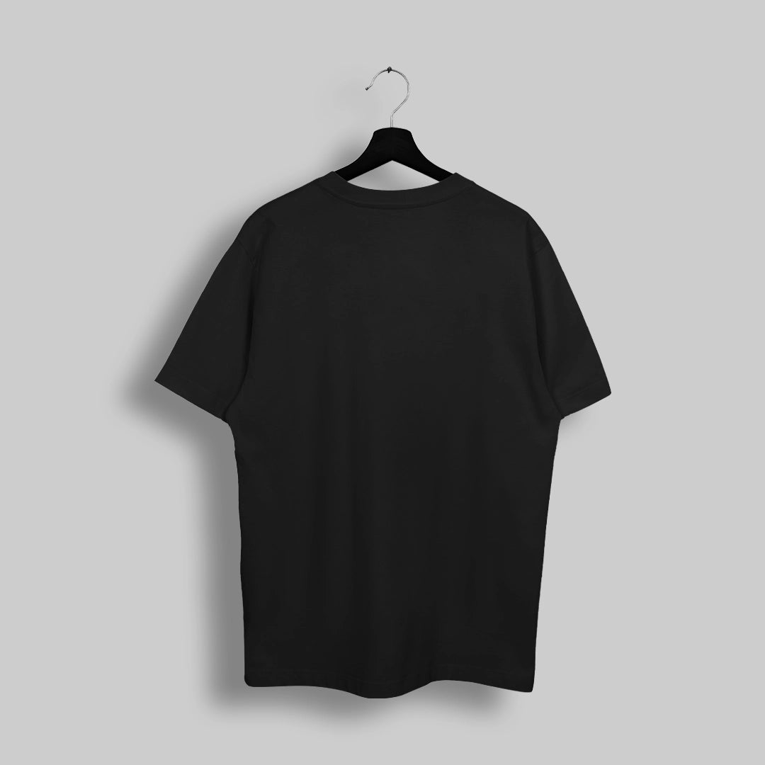 Barcelona Culers Retro Black Oversized T-Shirt