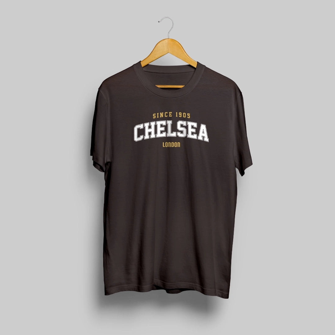 Chelsea Retro Charcoal Grey T-Shirt