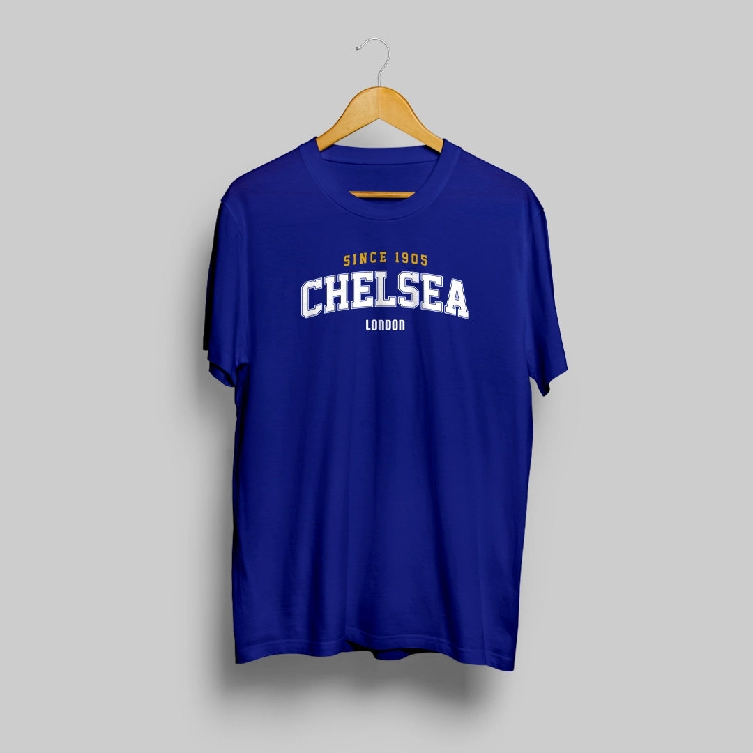 Chelsea Retro Royal Blue T-Shirt