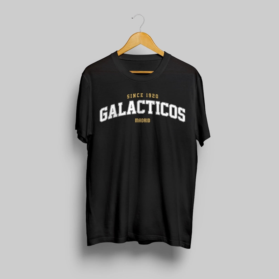 Madrid Retro Black T-Shirt