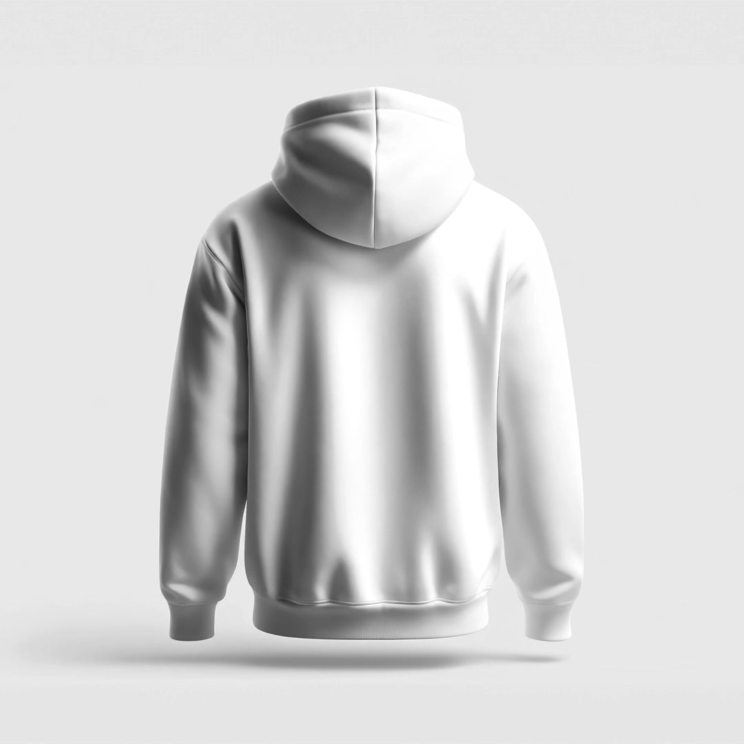 Liverpool Retro White Oversized Hoodie