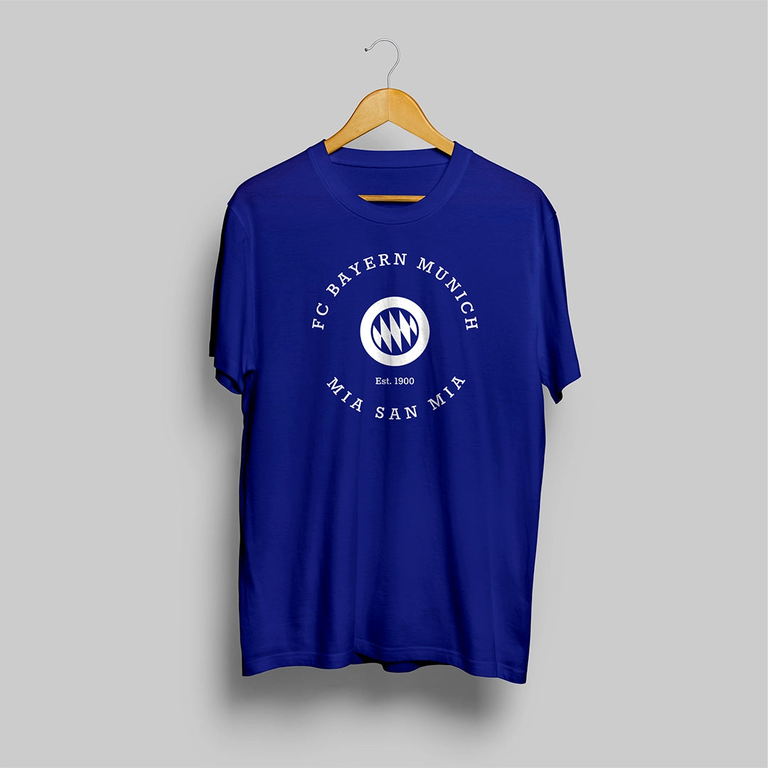 Munich Royal Blue T-Shirt - Mia San Mia