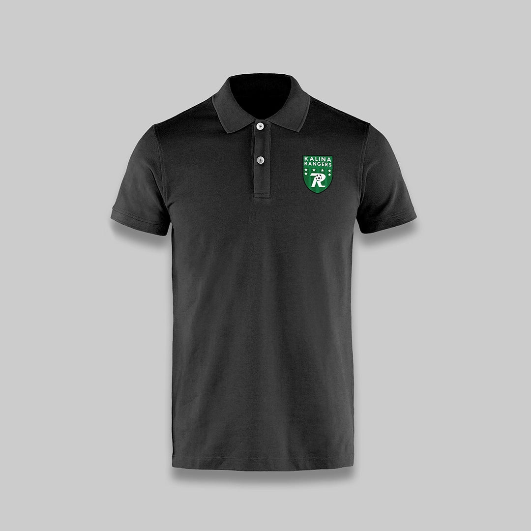 Kalina Rangers Official Crest Polo — Black
