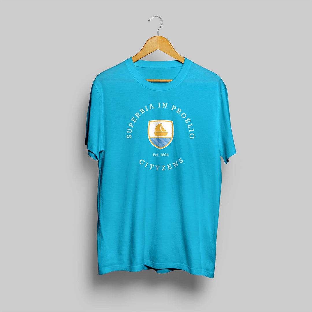 Man City Sky Blue T-Shirt - Superbia In Proelio