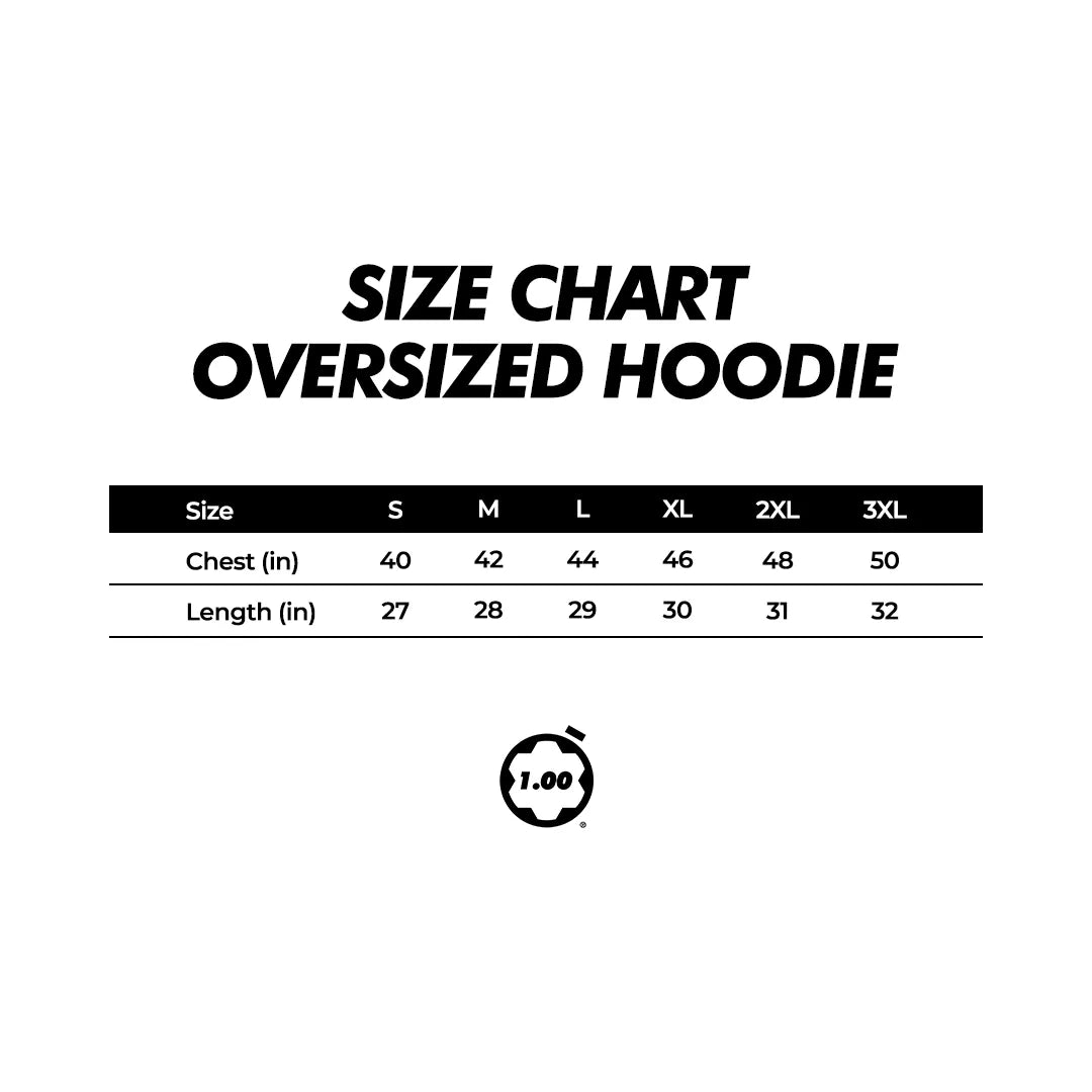 Football Absolute Cinema Oversized Hoodie - Black