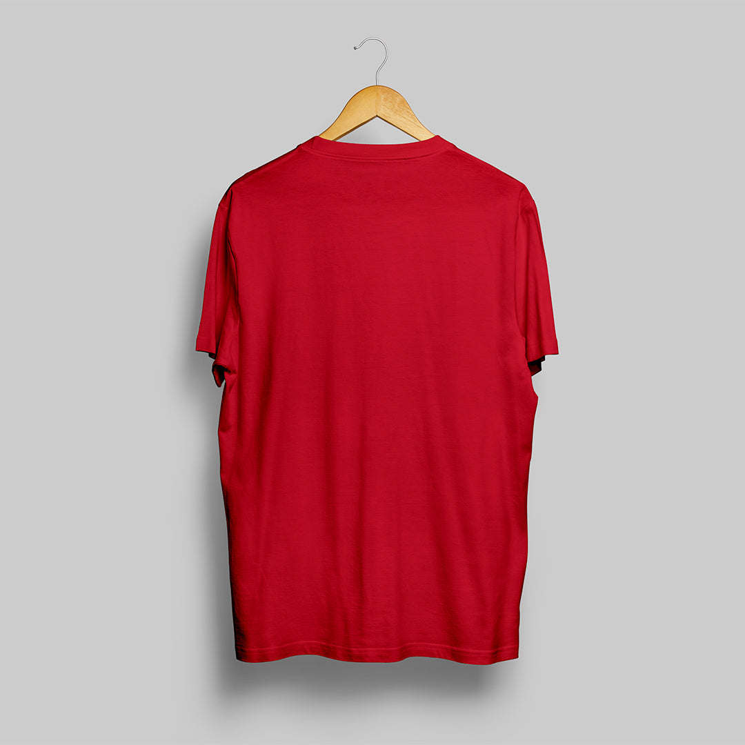 Manchester United Red Round Neck Tshirt : Fan Edition
